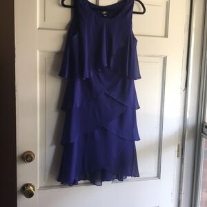 Women’s Elegant Layered Dress Size 8